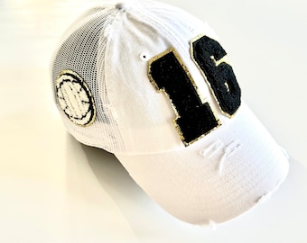 Volleyball Mom Hats, Personalized Number Volleyball Hat, Custom Sports Hat, Volleyball Team Gifts, Volleyball Fan Hat