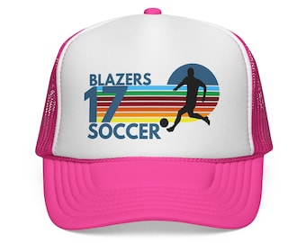 Soccer Mom Hat – Custom Retro Trucker Hat | Personalized Team Mom Cap | Game Day Gift