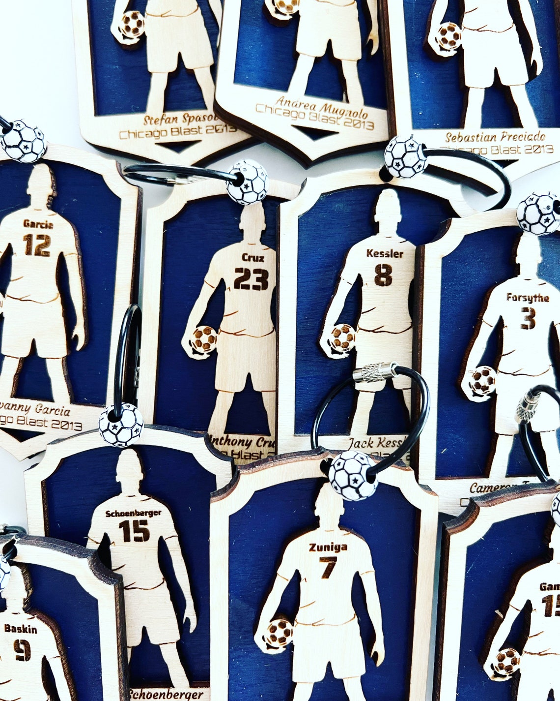 Custom Soccer Team Gift Personalized Soccer Card Soccer Etsy