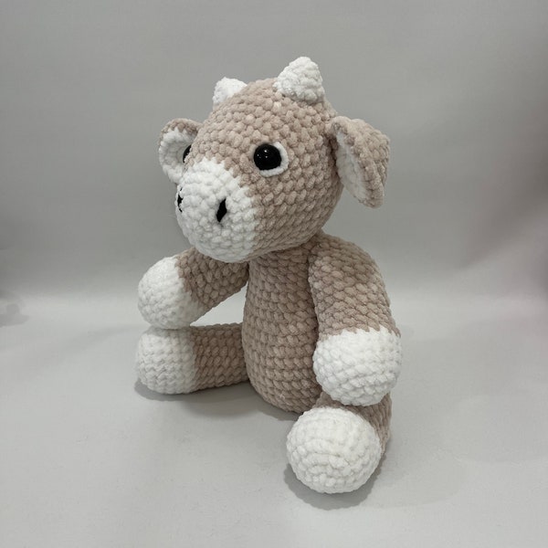 Crochet Cow Plushie Cuddly