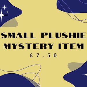 Small Crochet Plushie Mystery Item