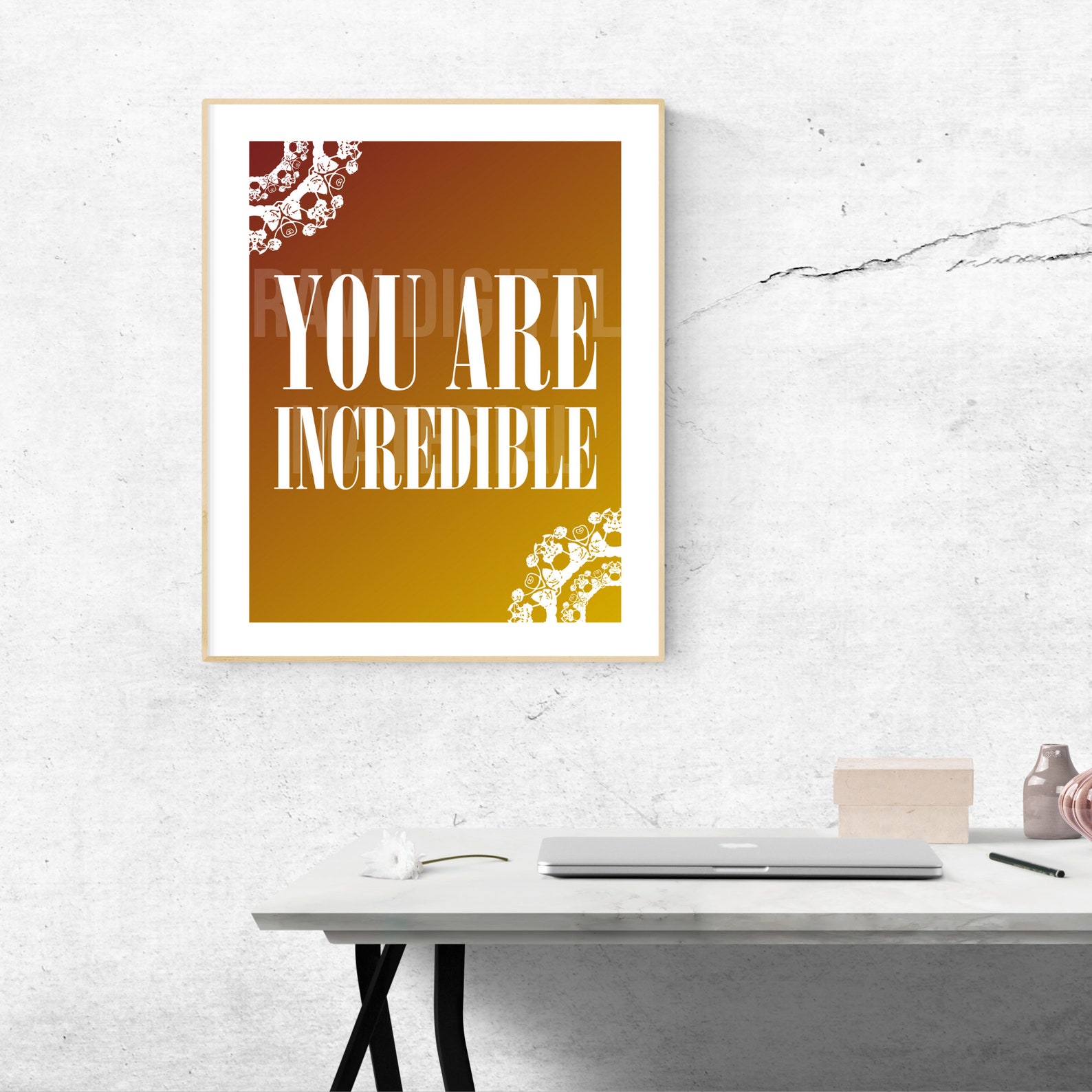 Inspirational Wall Art Quotes for Women & Girls YA8 : | Etsy