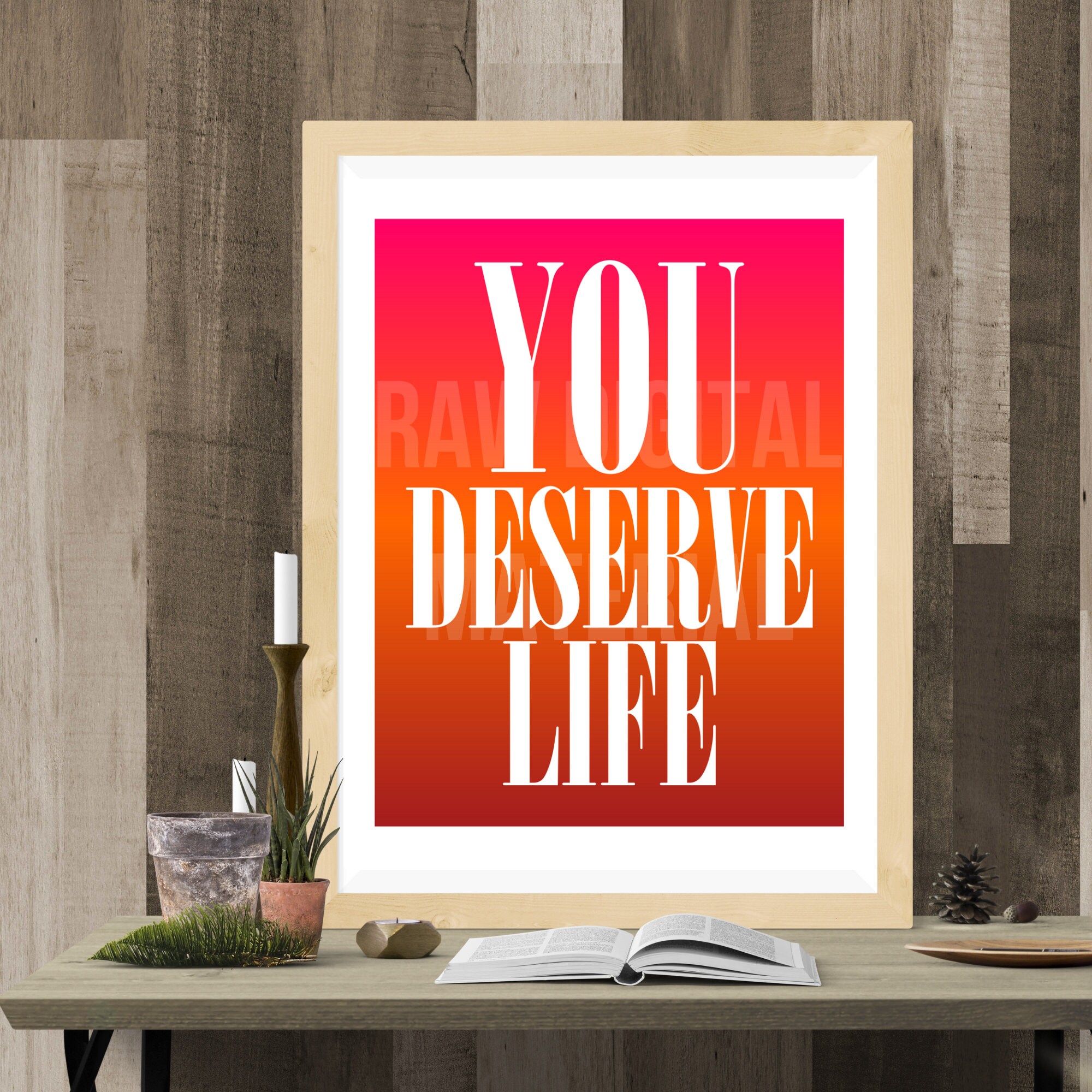 Inspirational Wall Art Quotes for Women & Girls YD10 Etsy UK