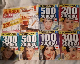 Sudoku crossword puzzle set. Technopoly,Entertainment