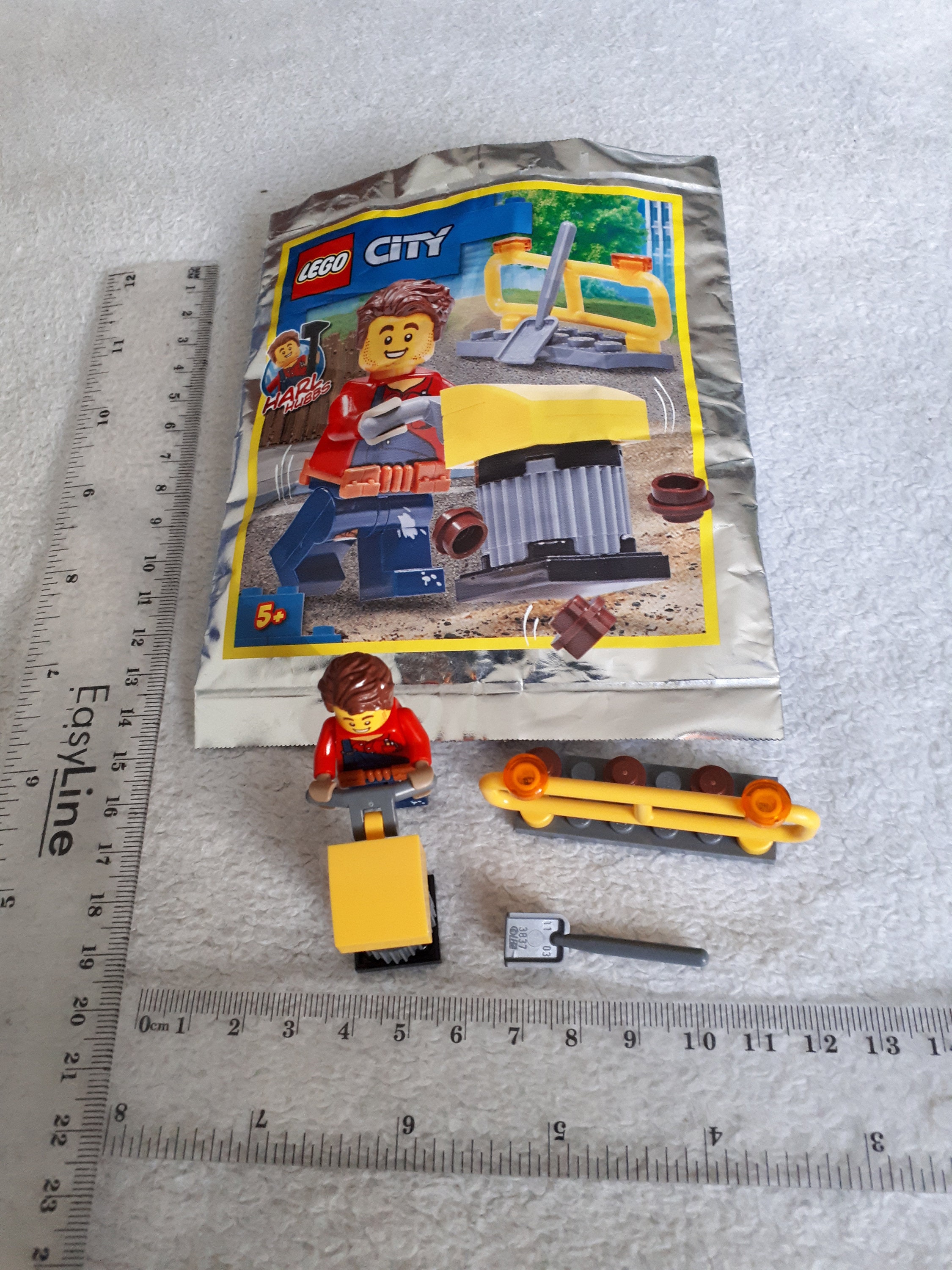 Buy Lego City Figurine 952018 Harl Hubbs With a Compactor Online in India Etsy