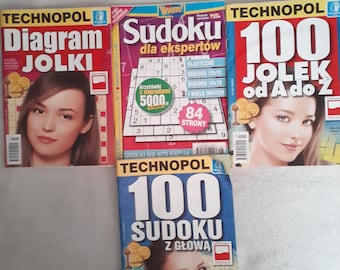 Jolki Sudoku crosswords set of 4 2020