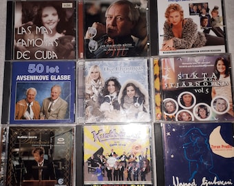 CD Set of 9 CDs produced by Swedish Sveriges Dansband