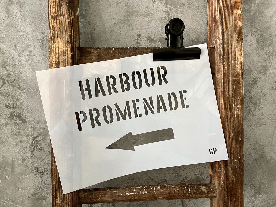 Stencil Harbor Shabby Chic and Vintage Style Stencil for Furniture and