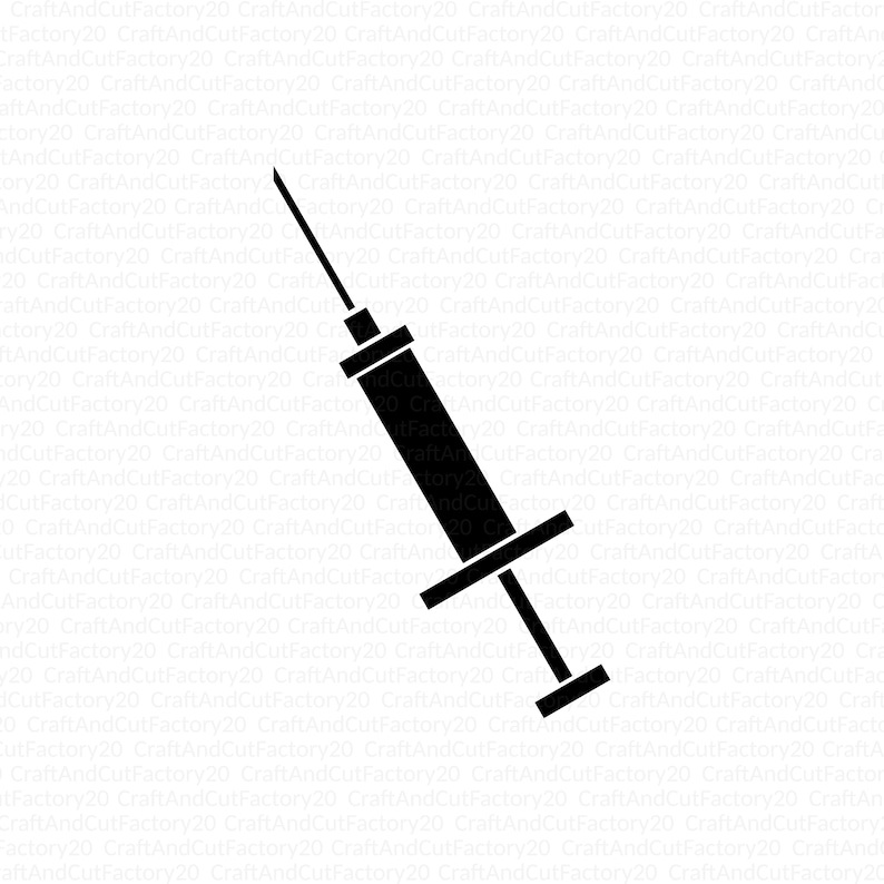 Syringe Svg Medical Svg Cut File Syringe Vector Image Etsy New Zealand