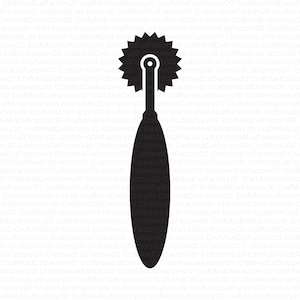 Tracing Wheel svg SVG. Tailor Cutting File. Craft Cut File. Instant Download. DXF for Cricut, Silhouette