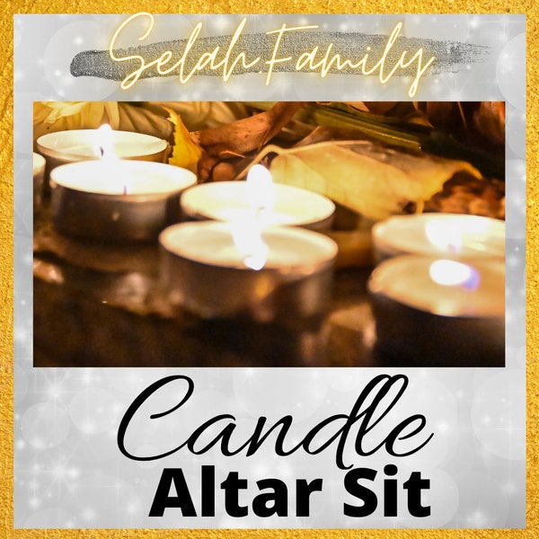 Candle Altar Sit