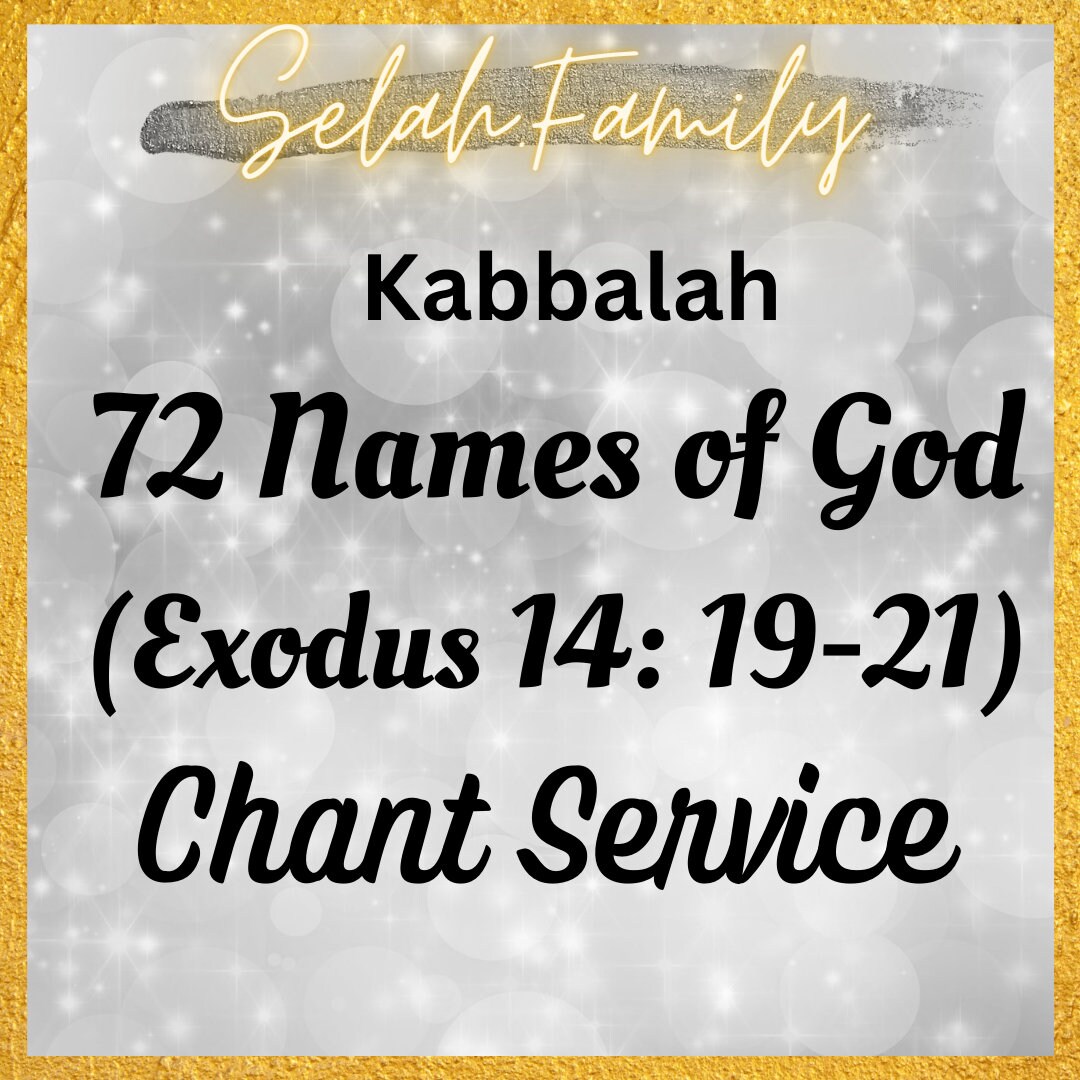 72 Name of God Chant - Etsy