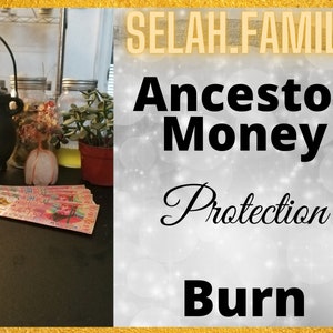 Protection Ancestor Money Burn image 1