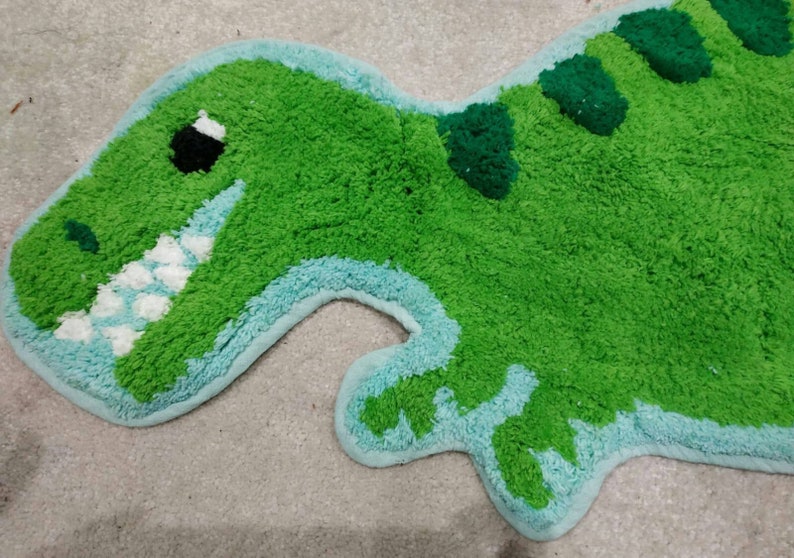 DINOSAUR TREX RUG/ Nursery Rug/ Baby Gift / Animal Rug/Baby Etsy