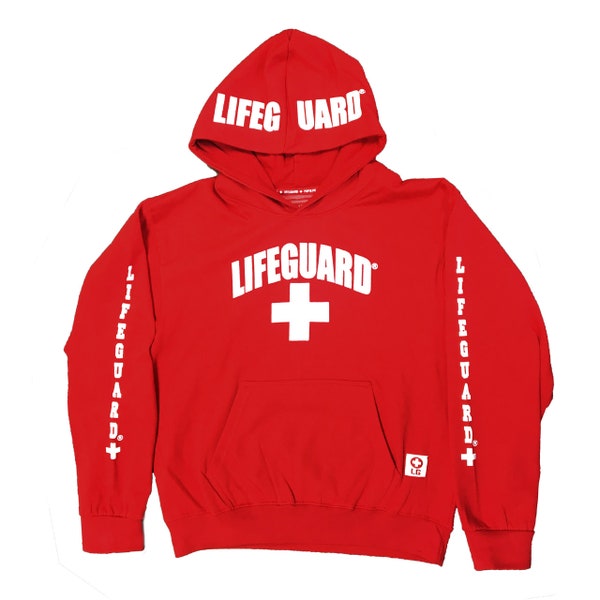 Felpa con cappuccio LIFEGUARD per bambini con licenza ufficiale! Personalizza il tuo oggi!