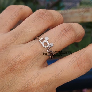 Mouse Ears Fairy Tale Wedding Engagement Promise Wedding Ring Cinderella Disney Mickey Ring Love Ring Band Ring