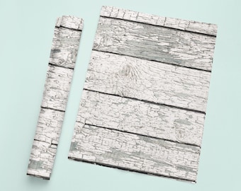 Chipped Paint Wood Photography Backdrop: Product Styling Mat
