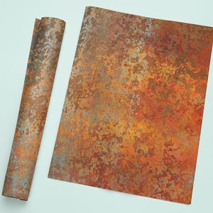 Rust Photography Backdrop: Photorealistic Product Styling Mat - Vinyl or Board