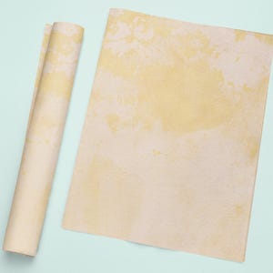 Butter Yellow Photography Backdrop: Food & Product Styling Mat