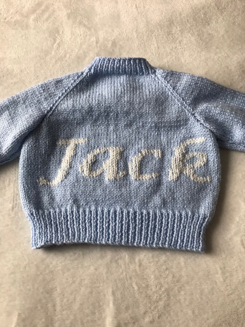 Personalised cardigan image 6