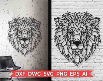 Free Free Geometric Lion Svg 856 SVG PNG EPS DXF File