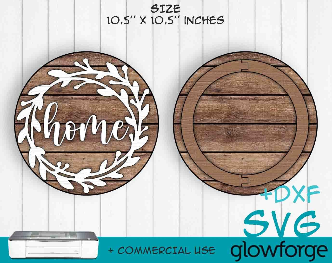 Home SVG Instant Download Laser Cut Files Floral Etsy Home SVG Instant Download Laser Cut Files Floral Etsy