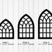 Window Frame, 3 Sizes, Instant Download, Svg Pdf Dxf Png Formats ...