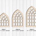 Window Frame, 3 Sizes, Instant Download, Svg Pdf Dxf Png Formats ...