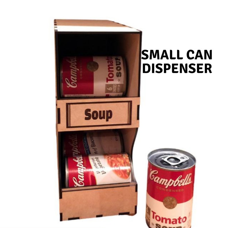 Rotating Can Rack Pantry Organizer Kitchen Storage Pantry Etsy