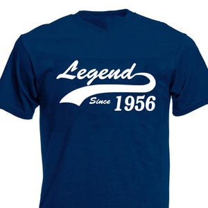 Legend Since 1956 Men's T-Shirt, 70th Birthday Gift For Men Him Dad Husband 70 Year Old Man