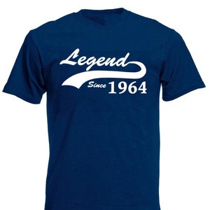 Legend Since 1964 Men's T-Shirt, 60th Birthday Gift For Men Him Dad Husband 60 Year Old Man