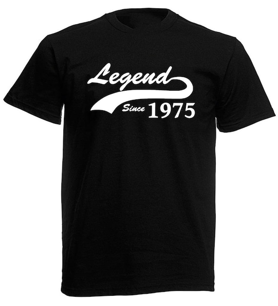 Legend Since August 1975 Shirt Vintage 44th Birthday Gift Legend Since August 1975 Shirt Vintage 44th Birthday Gift