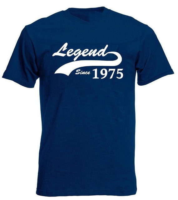 Legend Since August 1975 Shirt Vintage 44th Birthday Gift Legend Since August 1975 Shirt Vintage 44th Birthday Gift