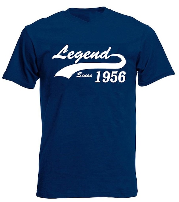 Legend Since 1956 Men's T-Shirt, 70th Birthday Gift For Men Him Dad Husband 70 Year Old Man