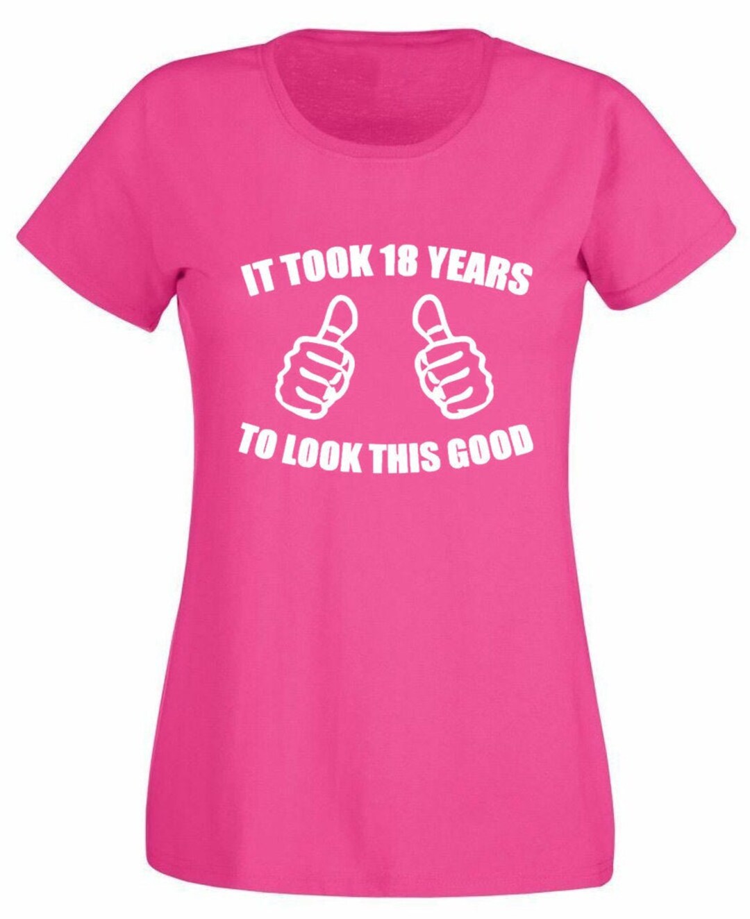 It Took 18 Years to Look This Good Girls T-shirt 18th - Etsy