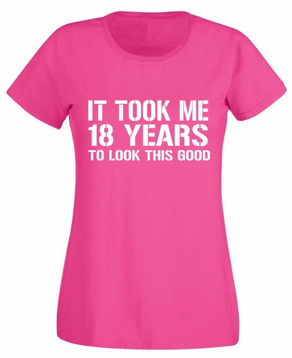 18th Birthday T-Shirt. Eighteen Birthday Tshirt For Girls. 18th Birthday T-Shirt. Eighteen Birthday Tshirt For Girls.