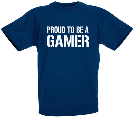 Proud to Be A Gamer T-shirt Funny Gamer Gaming Gifts | Etsy