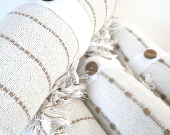 Hand-woven cotton plaid with tassels, boho, farmhouse, bed cover, sofa plaid, Morocco, blanket, throw blanket