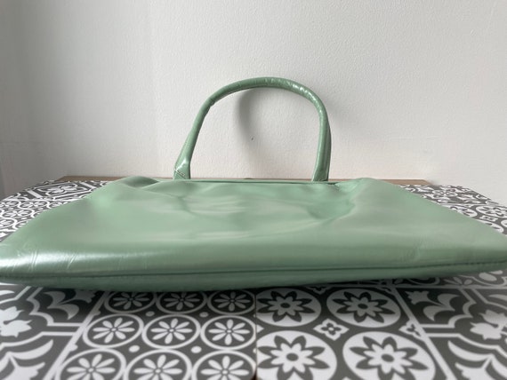 1950s/1960s Mint Green Classic Handbag - image 5