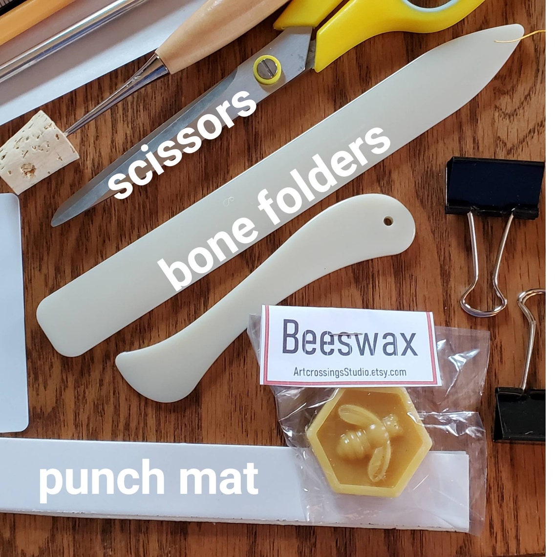 Deluxe Bookbinding Tool Kit 20 Plus Items Etsy