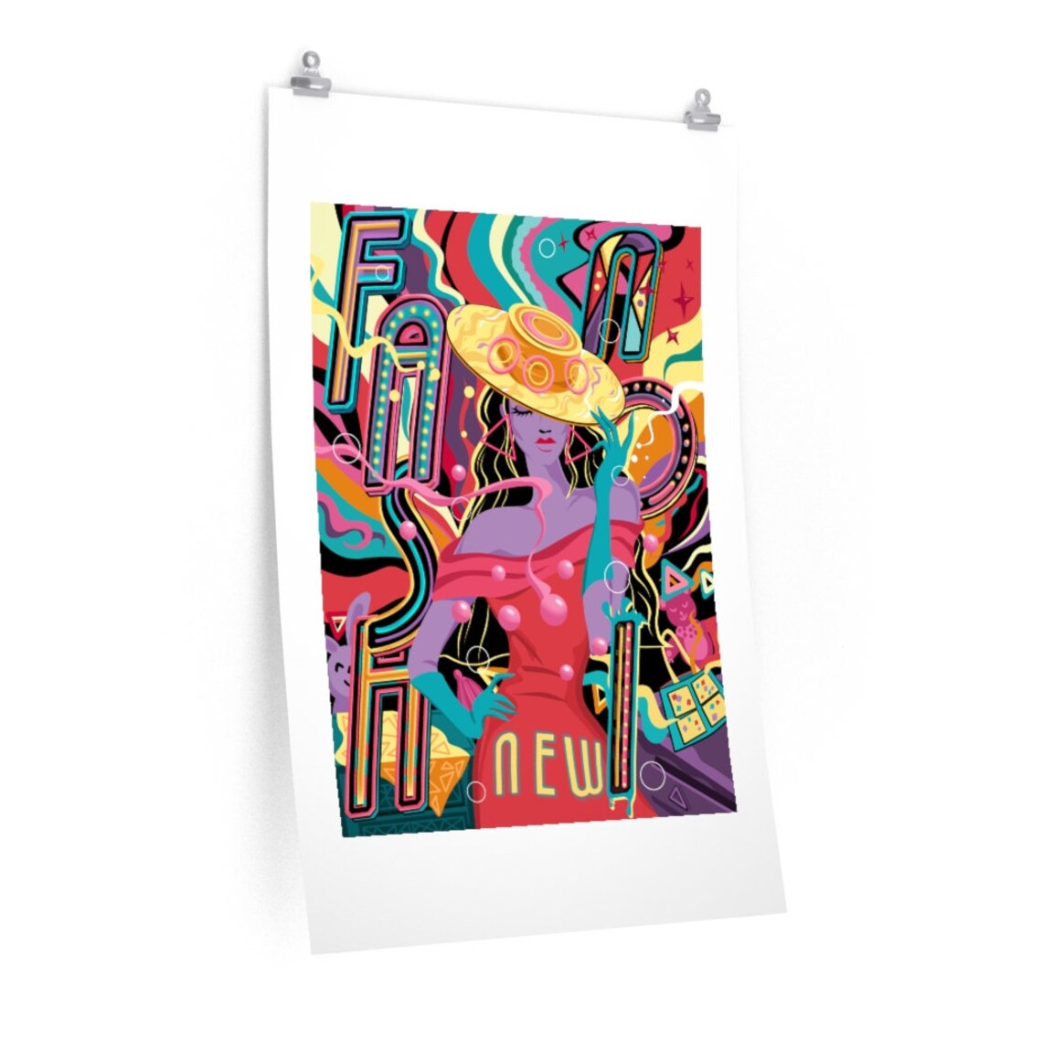 Colourful Street Art Poster prints wall decor Street art Etsy