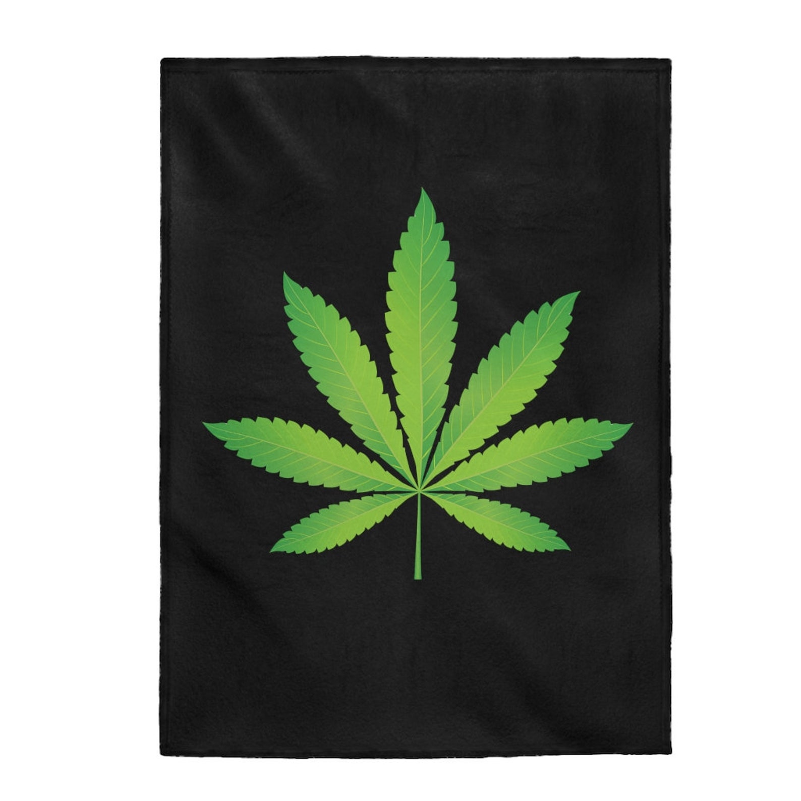 Weed blanket Cannabis blanket Marijuana Leaf Throw Leaf Etsy