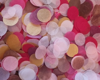 Biodegradable Wedding Confetti: Custom Circle Confetti (450g)