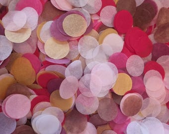Biodegradable Wedding Confetti: Custom Circle Confetti (150g)