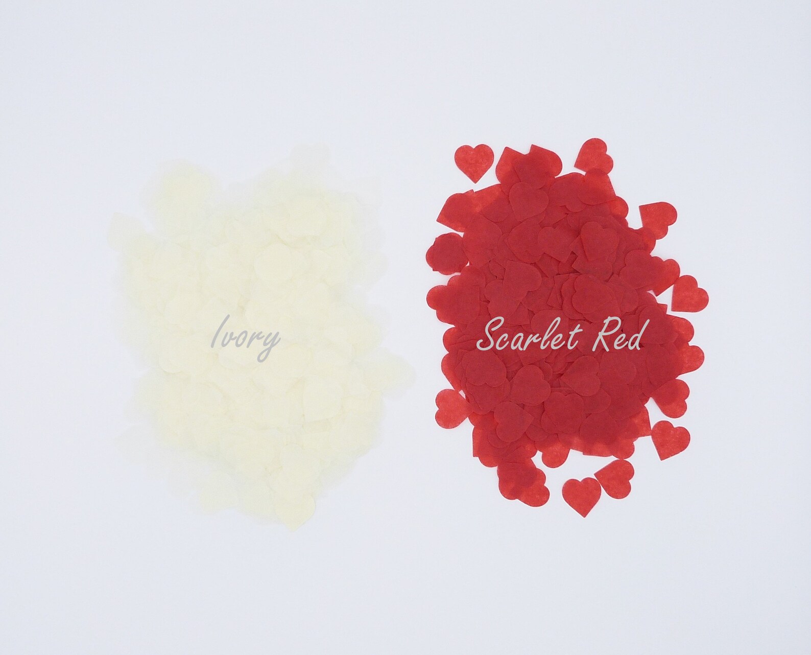 Biodegradable Confetti Hearts 300g 5060 Guests Pick and Etsy UK