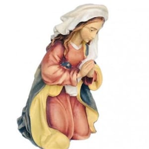 Mary, Mother of Jesus hand-painted in oil colours