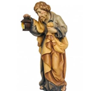 St. Joseph the father of Jesus, carved in solid wood