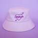 BTS X ARMY 'I Purple You' Bucket Hat - Inspired by BTS V Kim Taehyung 