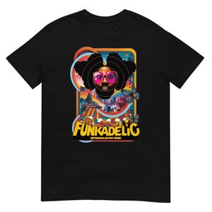 Funkadelic T-Shirt – Intergalactic Funk Graphic Tee | Unisex Retro 70s Funk Shirt for Music Lovers