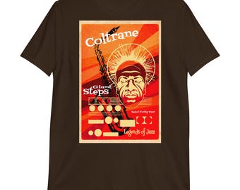 Coltrane Jazz Graphic T-Shirt | Retro Music Lover Tee